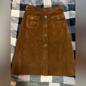 Gap leather skirt size 1